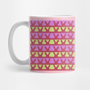 Colorful bunny Pattern Mug